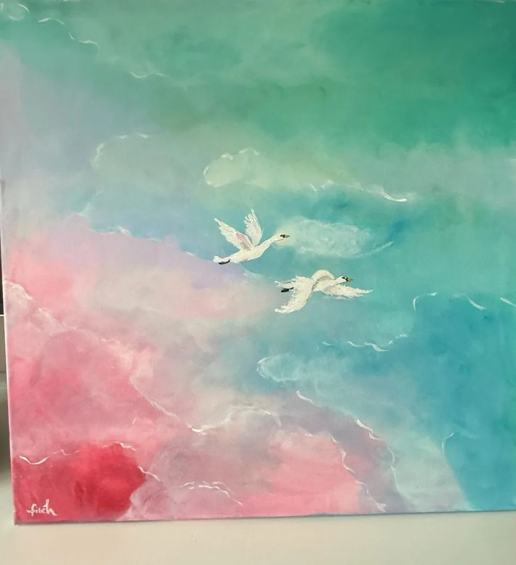 Werk · Über den Wolken